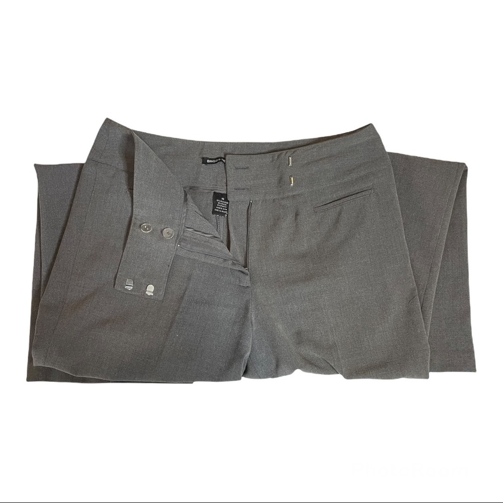 Grey Size 10 Briggs New York Straight Leg Pants